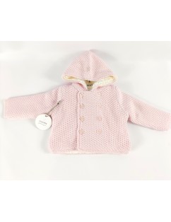 Hand-woven knitted baby...