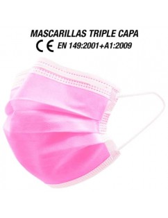SURGICAL MASK PINK PACK 10...