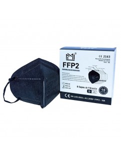Maschera FFP2  Black BOX 10PC