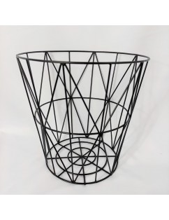 Black wire mesh basket...