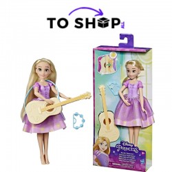 Rapunzel con  su Guitarra...